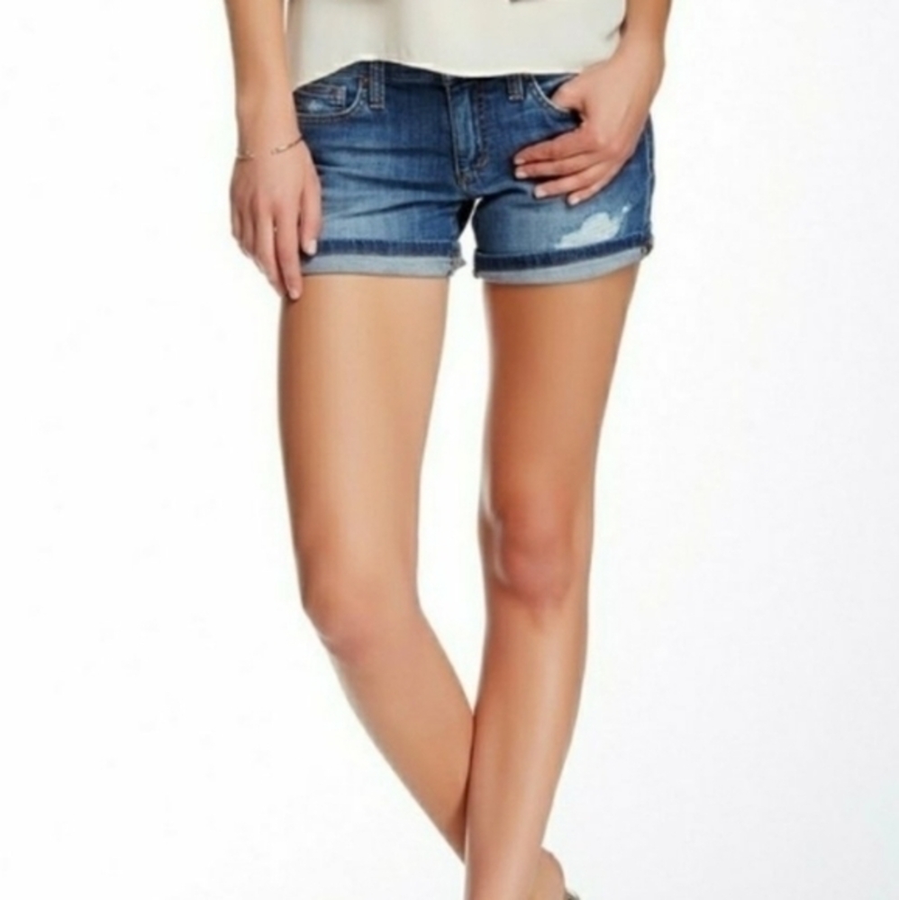 JOE'S JEANS MARYLEE DISTRESSED DENIM SHORTS